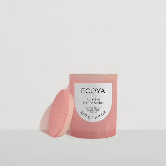 Ecoya Metro Candle - Guava & Lychee Sorbet