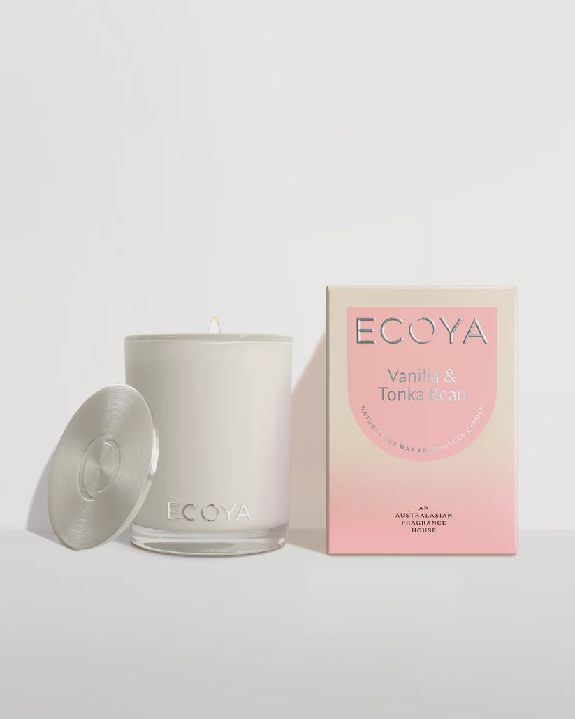 Ecoya Madison Candle - Vanilla & Tonka Bean