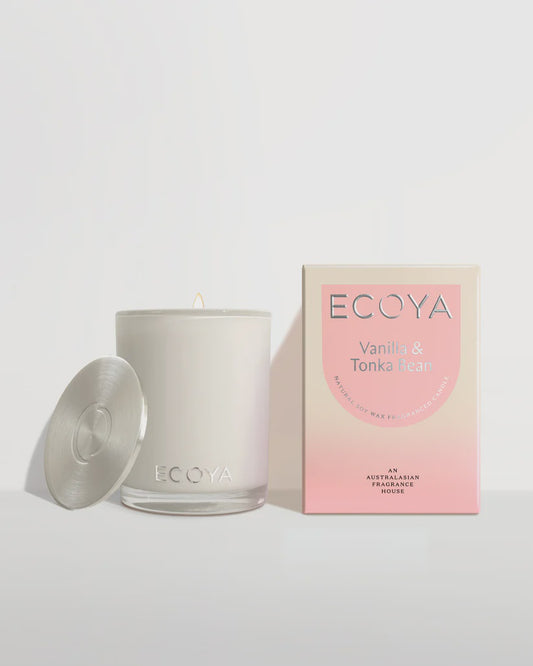 Ecoya Madison Candle - Vanilla & Tonka Bean