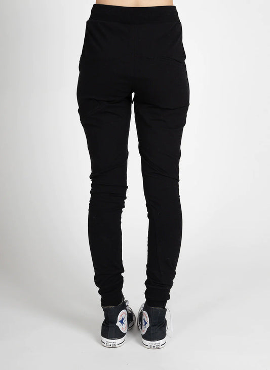 Federation Escape Trackies Black with Black Zip