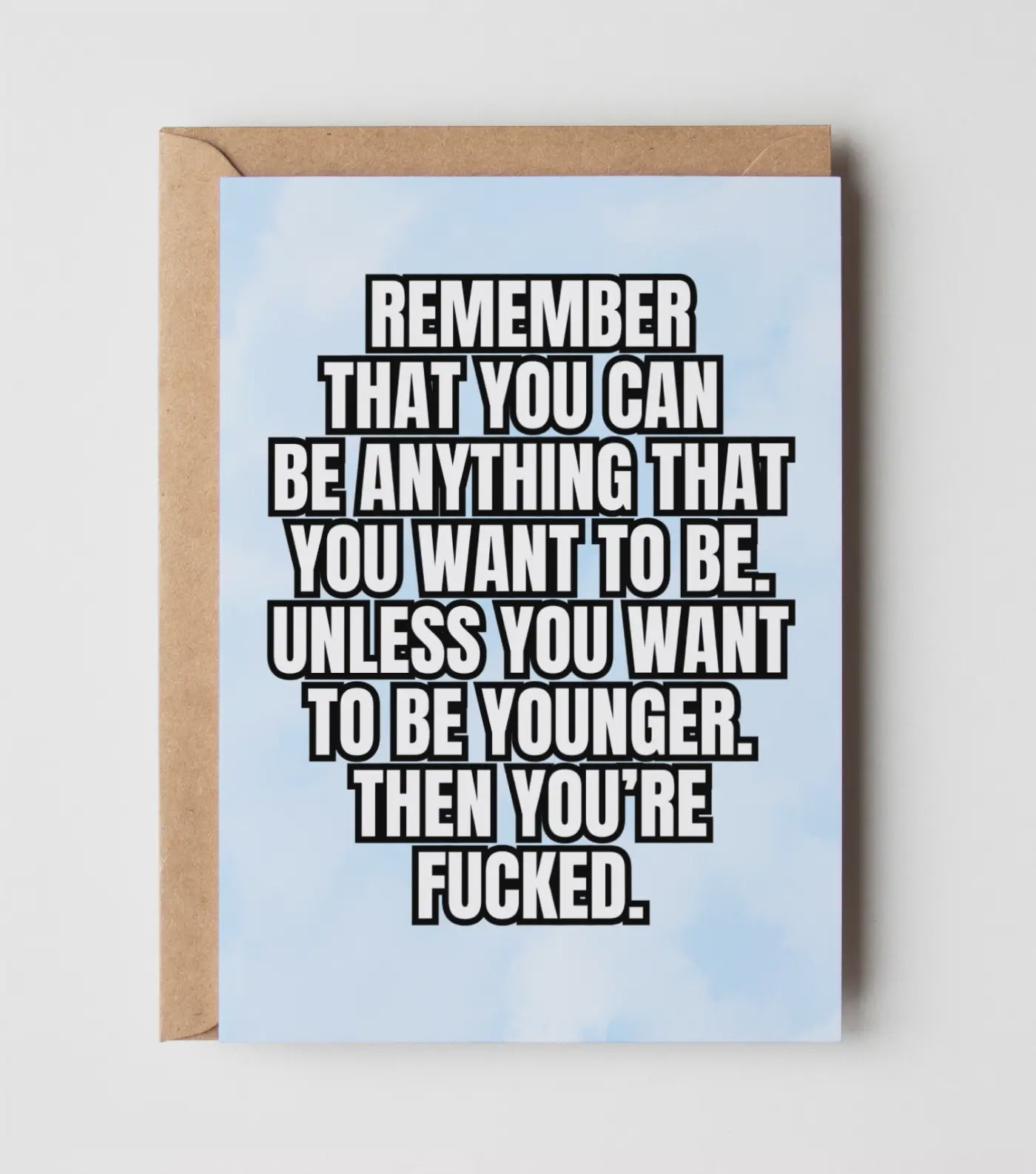 Yeah Noted Card - Remember You Can Be Anything