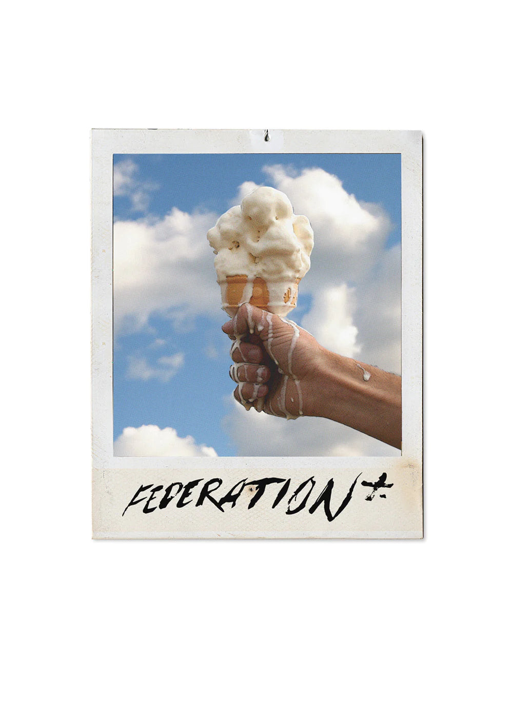 Federation Our Tee White Polaroid - Ice Cream