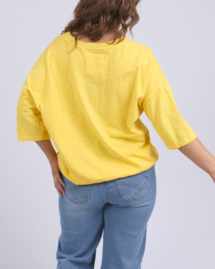 Elm Mazie Vee Tee - Lemon