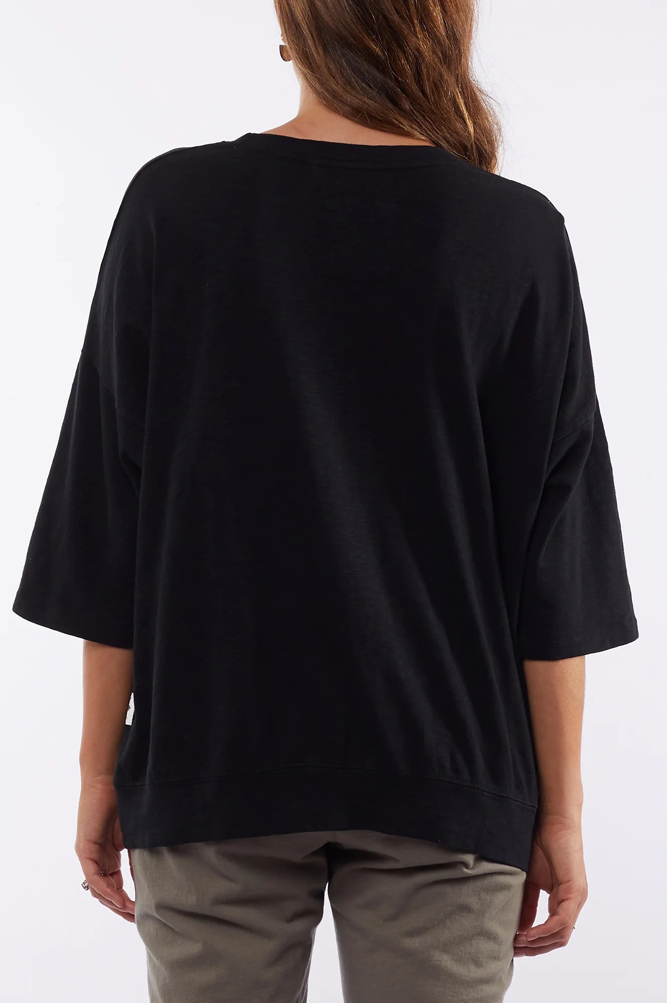Elm Fundamental Mazie Sweat Black