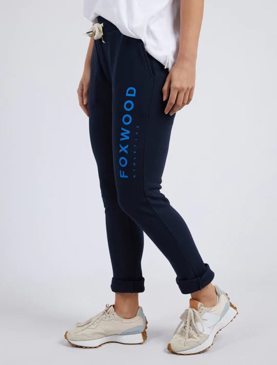 Foxwood Medalion Track Pant Navy