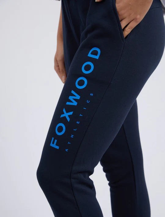 Foxwood Medalion Track Pant Navy