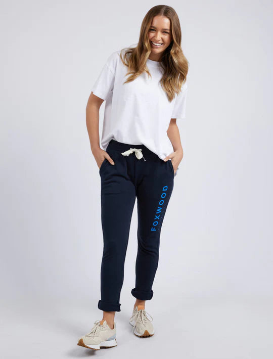 Foxwood Medalion Track Pant Navy
