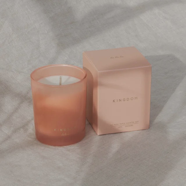 Kingdom Mini Nude Candle - Blackberry & Bay