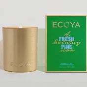 Ecoya Goldie Candle Holiday Collection - Fresh Pine