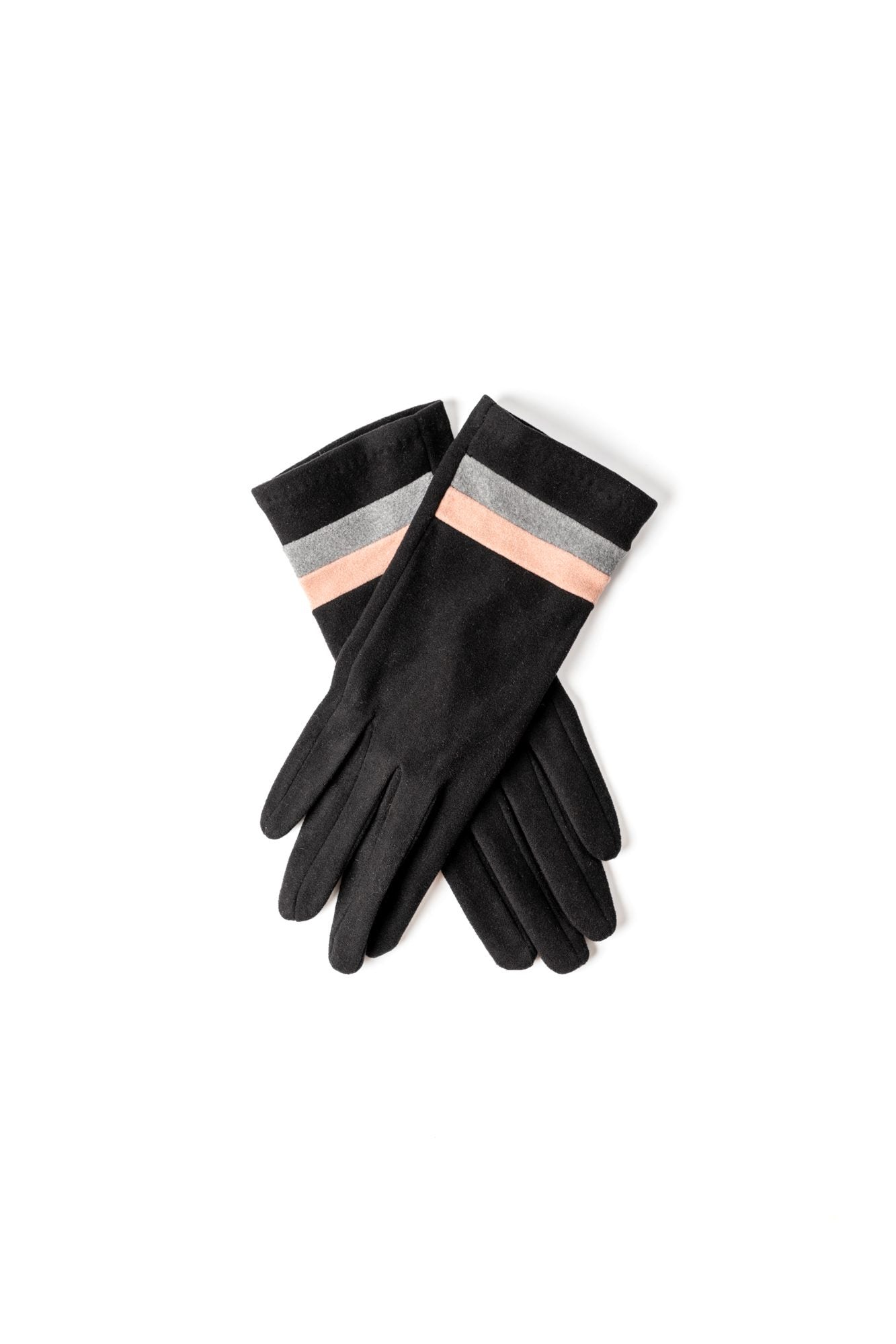 Stilen Stripes Gloves Black