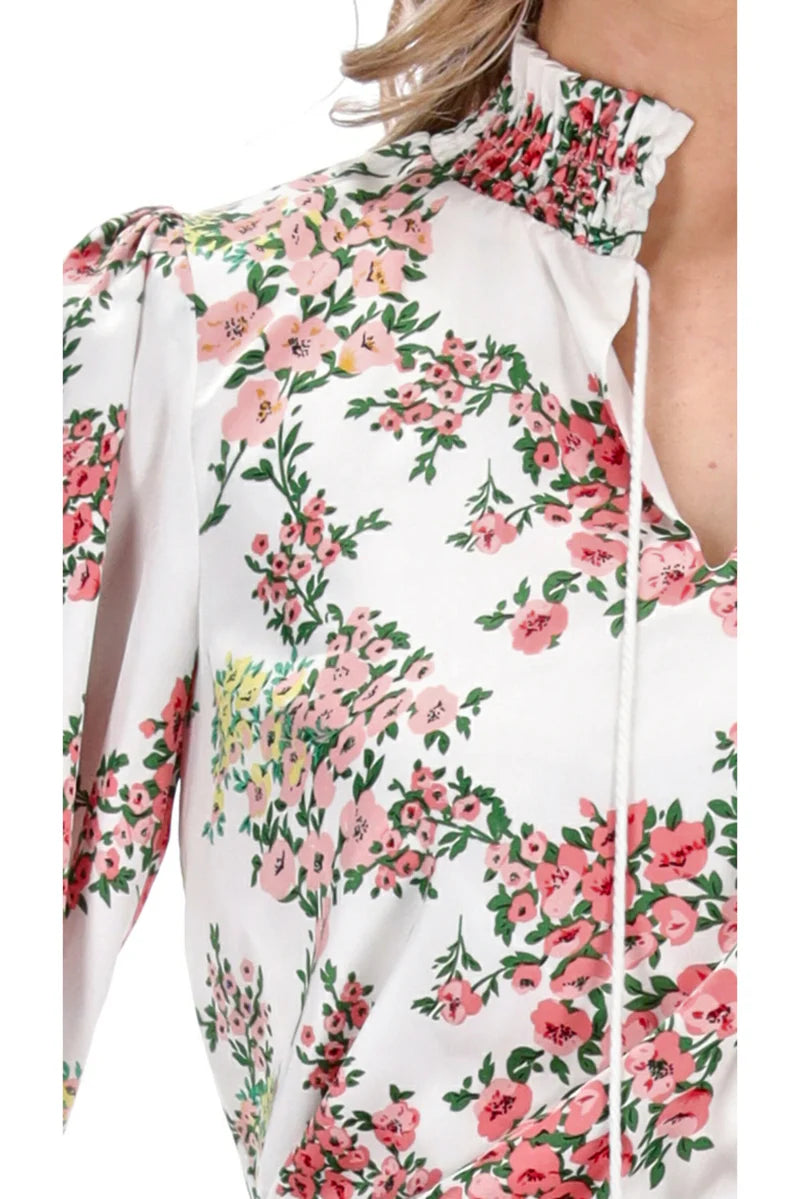 Charlo Sandra Short Dress Pink Blossom