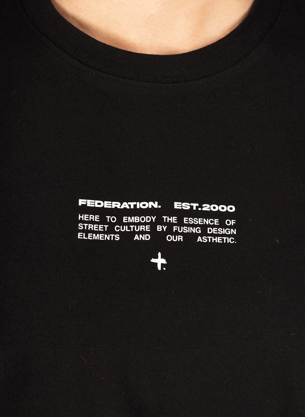 Federation Our Tee Type - Black