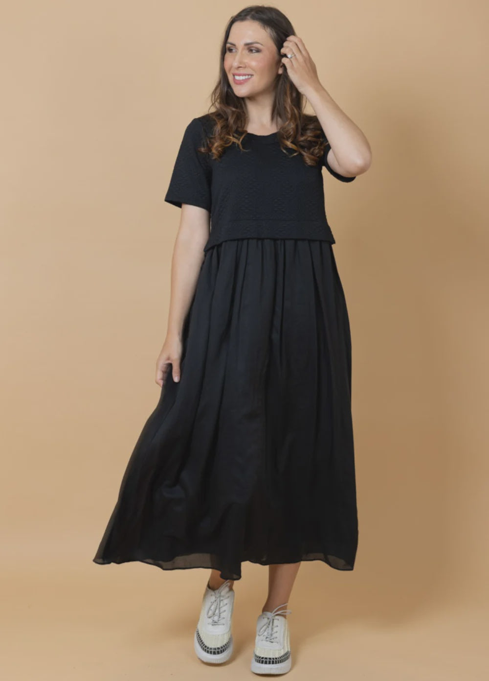 Charlo Greta Dress - Black