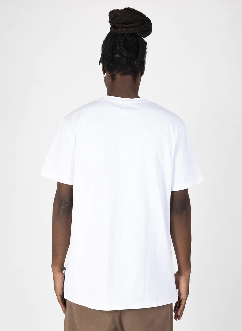 Federation Zipper Tee - White