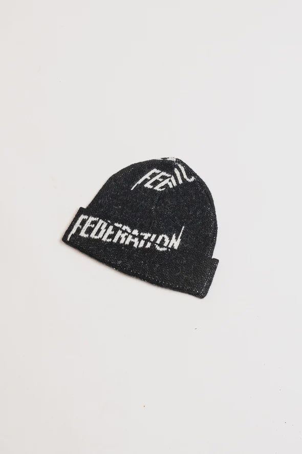 Federation Repetition Beanie Black/White
