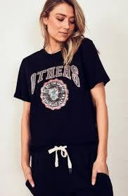 The Others The Vintage Tee Black Other Varsity