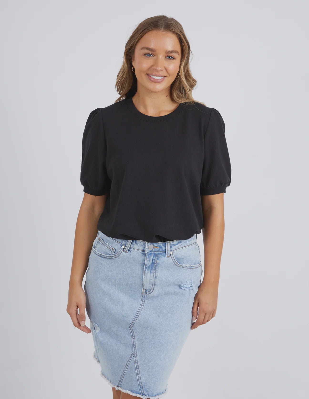 Foxwood Ingrid Tee Black