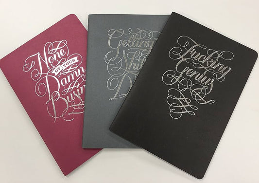 Bookreps None of Your Damn Business 3 Pack Notebook