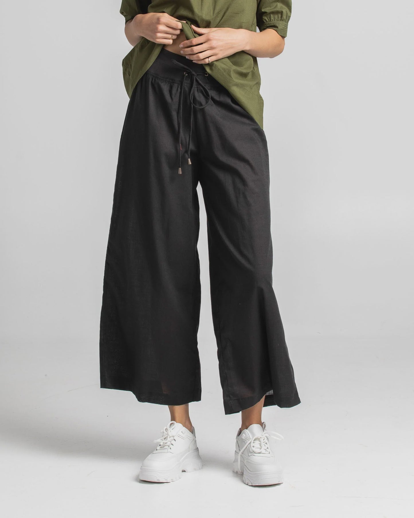 Boom Shankar Ria Pant Black