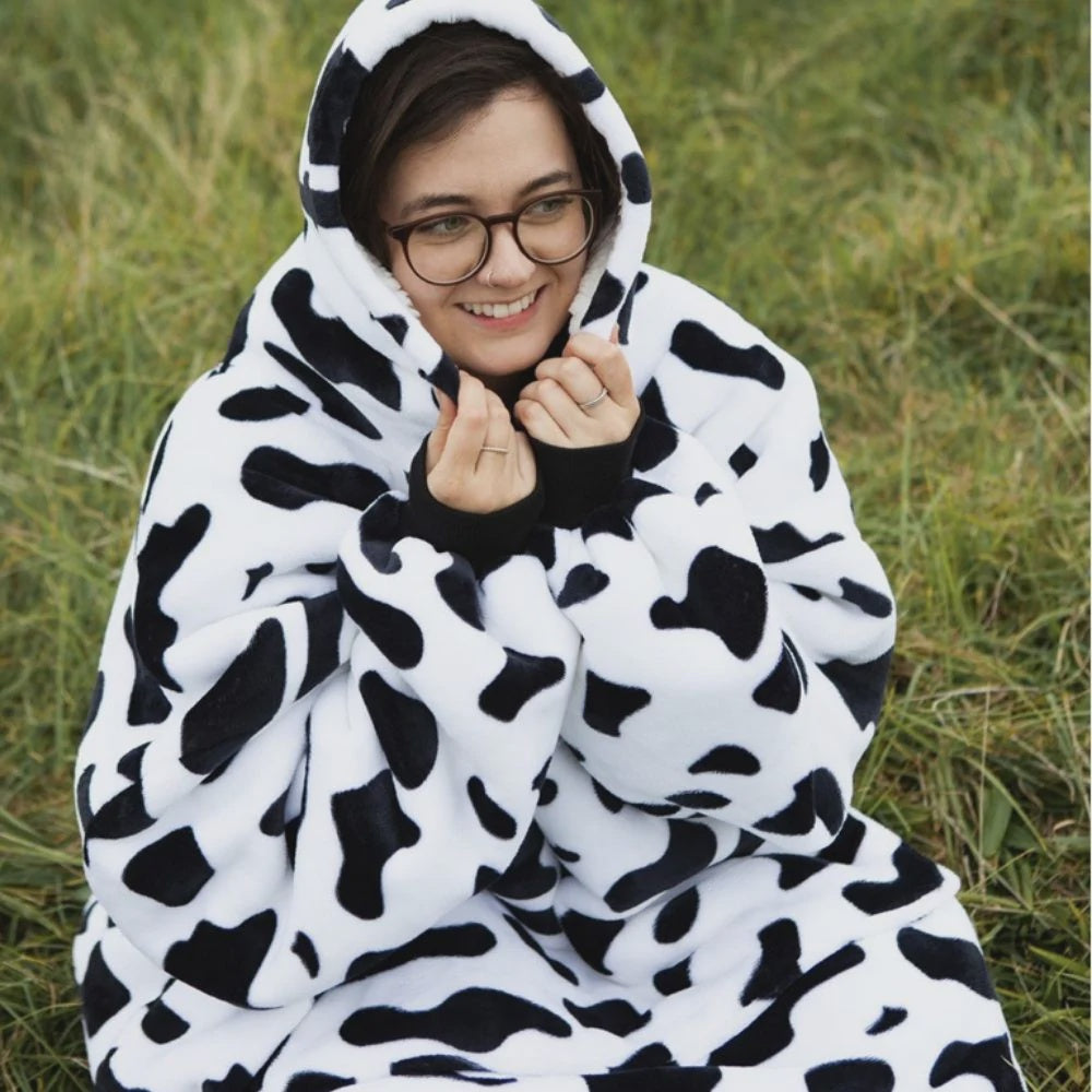 Moana Road Mega Hoodie Cow ADULTS
