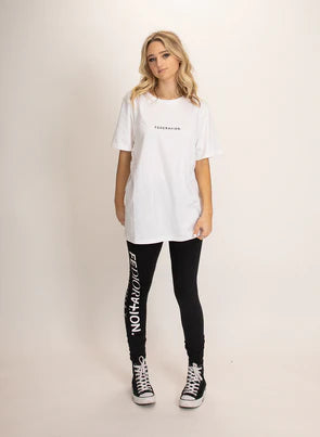 Federation Play Legging Pretty Lux Black/White