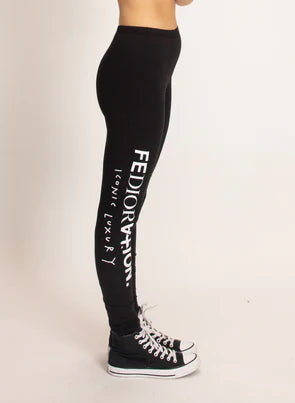 Federation Play Legging Pretty Lux Black/White