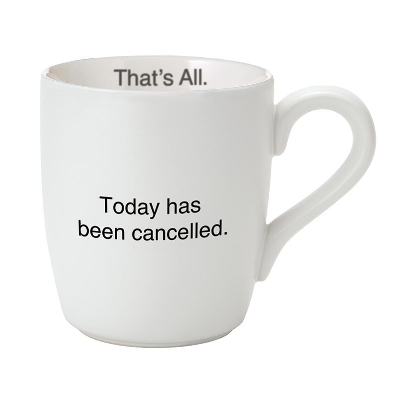 Artisanal Mug Today has been Cancelled