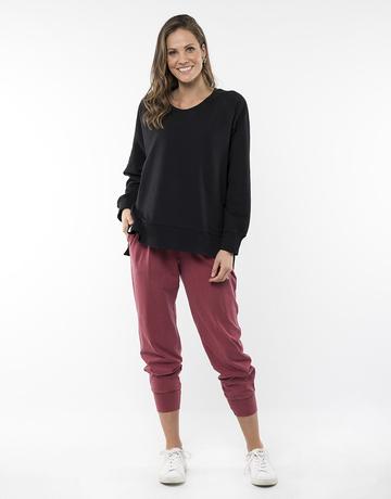 Elm Fundamental Sydney Crew Black