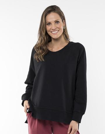 Elm Fundamental Sydney Crew Black