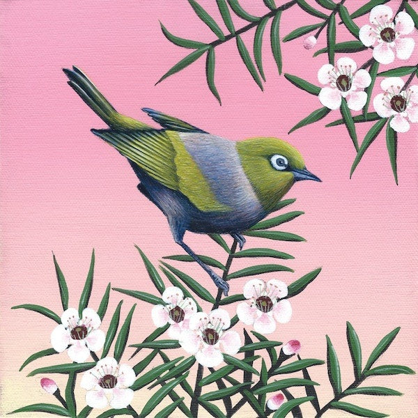 Image Vault Card - Waxeye on Manuka