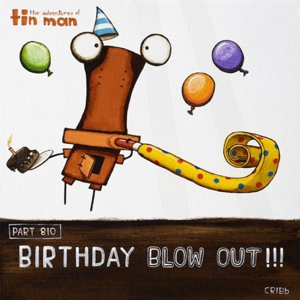 Image Vault Card - Birthday Blow Out