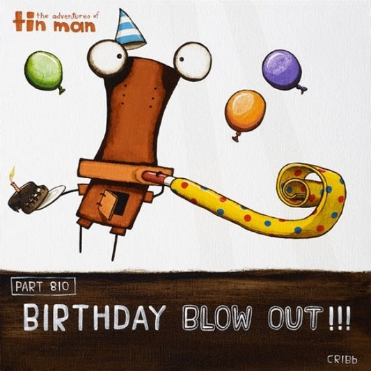 Image Vault Card - Birthday Blow Out