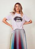 The Others Vintage Tee Star Gazing Lips Lilac