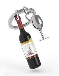 Stellar Haus Metalmorphose Keyring Red Wine