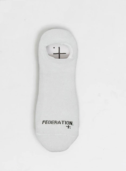Federation Secrets Sock 3pkt WHITE
