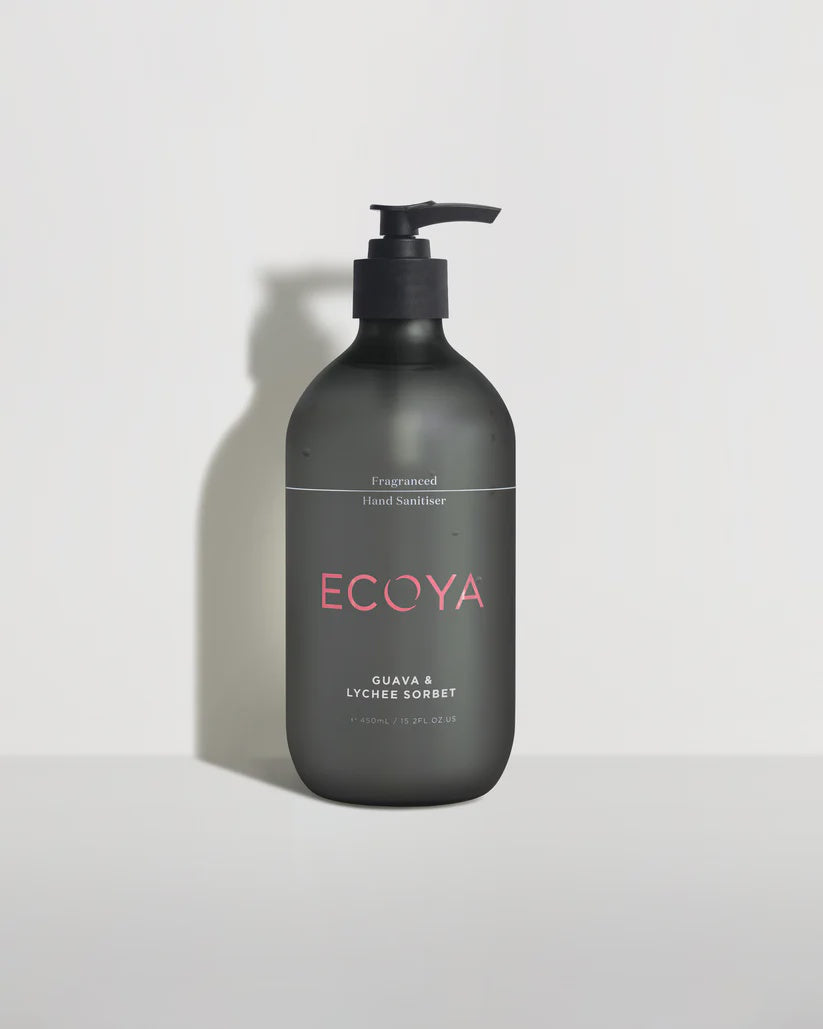 Ecoya Hand Sanitiser Guava & Lychee Sorbet 450ml