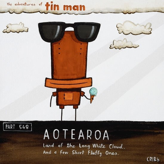 Image Vault Card - Long White Cloud