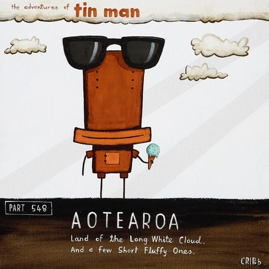 Image Vault Card - Long White Cloud