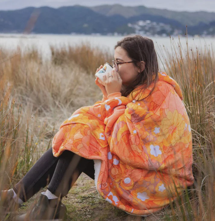 Moana Road Mega Hoodie Flower Power KIDS