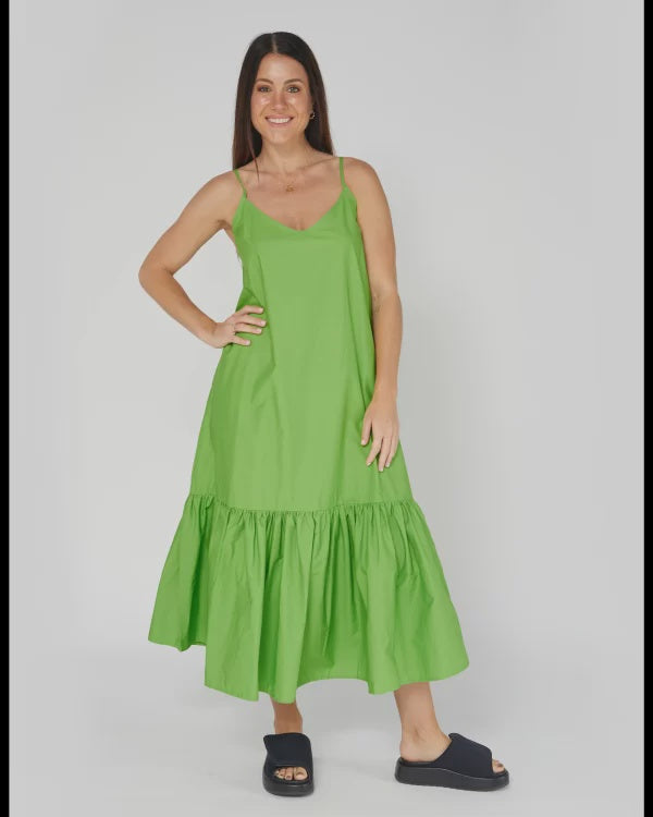 Stella + Gemma Melrose Dress Apple Green