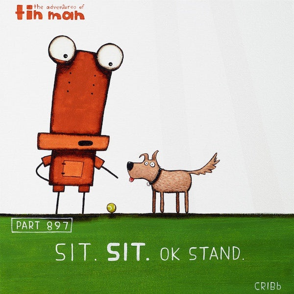 Image Vault Card - Sit Sit Stand