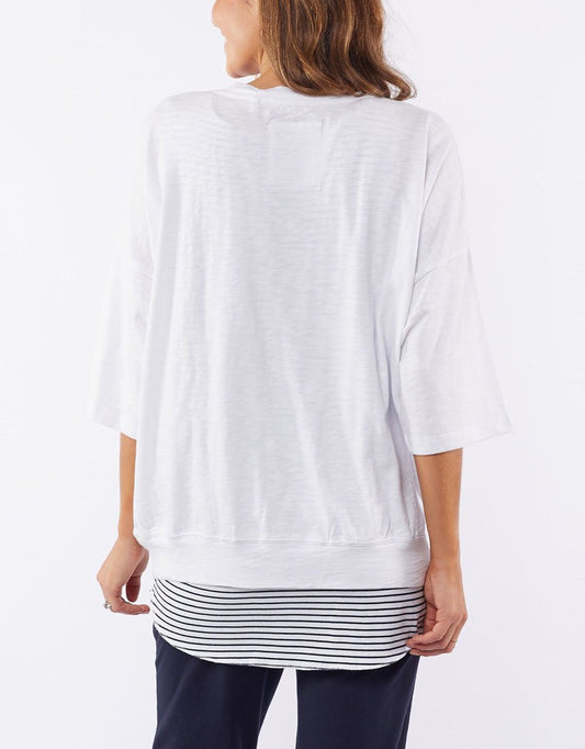 Elm Fundamental Mazie Sweat - White