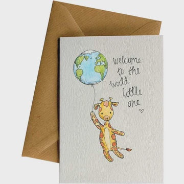 Little Difference - Welcome Giraffe Card
