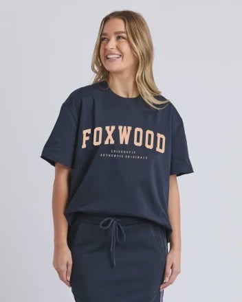 Foxwood Interval Tee - Navy