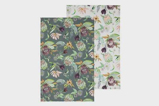 Ladelle 2pk Kitchen Towel - Leura