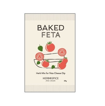 Herb & Spice Baked Feta Herb Dip