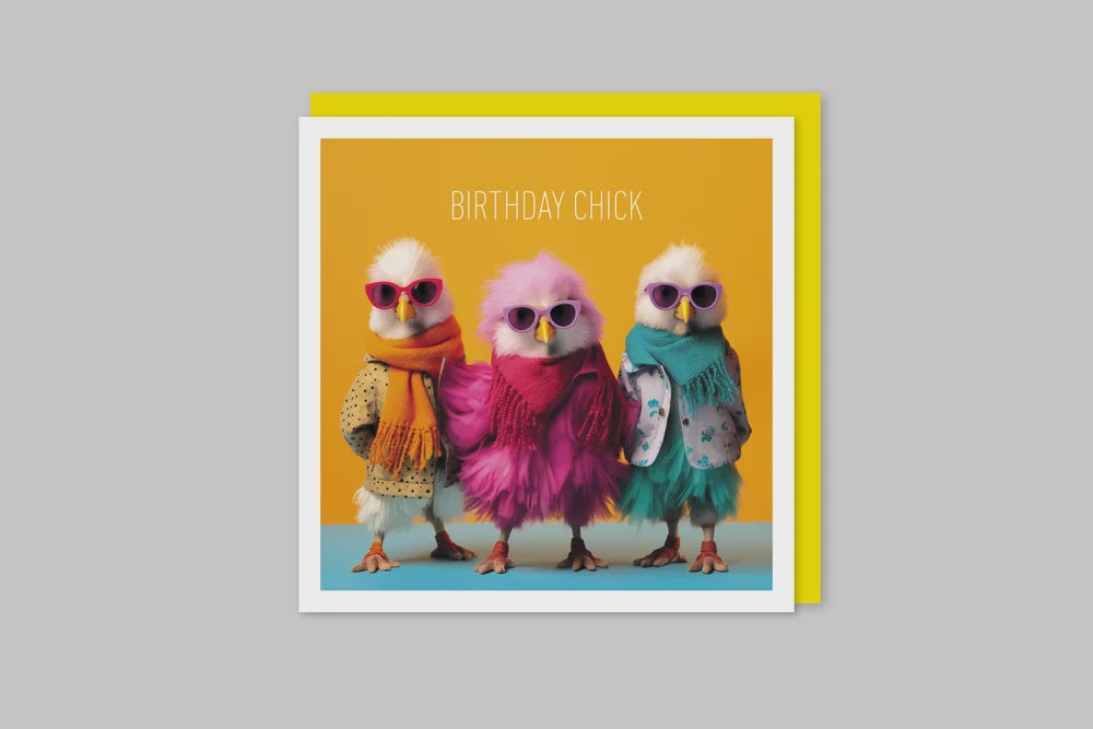 Image Gallery Coola Coola Card - Chicks Birthday Chic