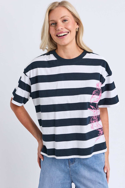 Elm Caju Tee - Navy