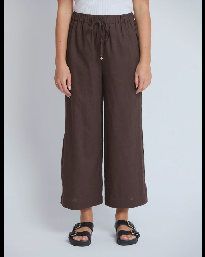 Stella + Gemma Savannah Pant - Chocolate