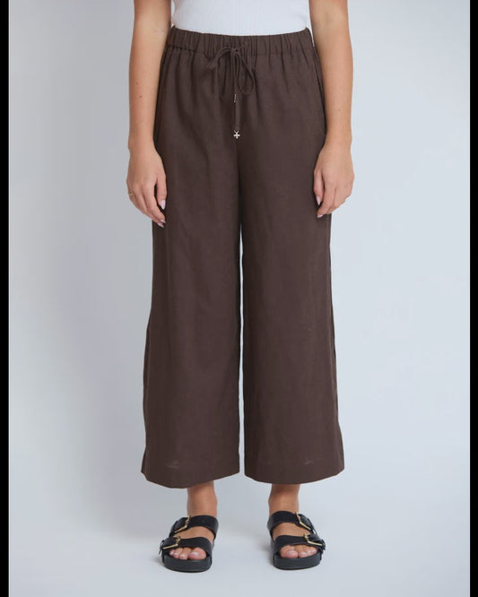 Stella + Gemma Savannah Pant - Chocolate